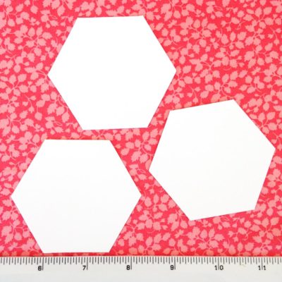 Trozos de papel hexagonal Epp