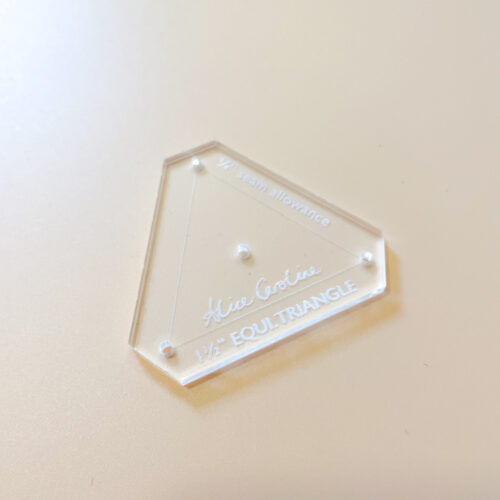 1 1/2" Triangle Acrylic Shape