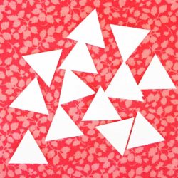 Triángulo EPP Piezas de papel