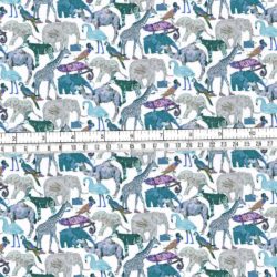 Liberty Fabric Tana Lawn Queue for the Zoo G-CC