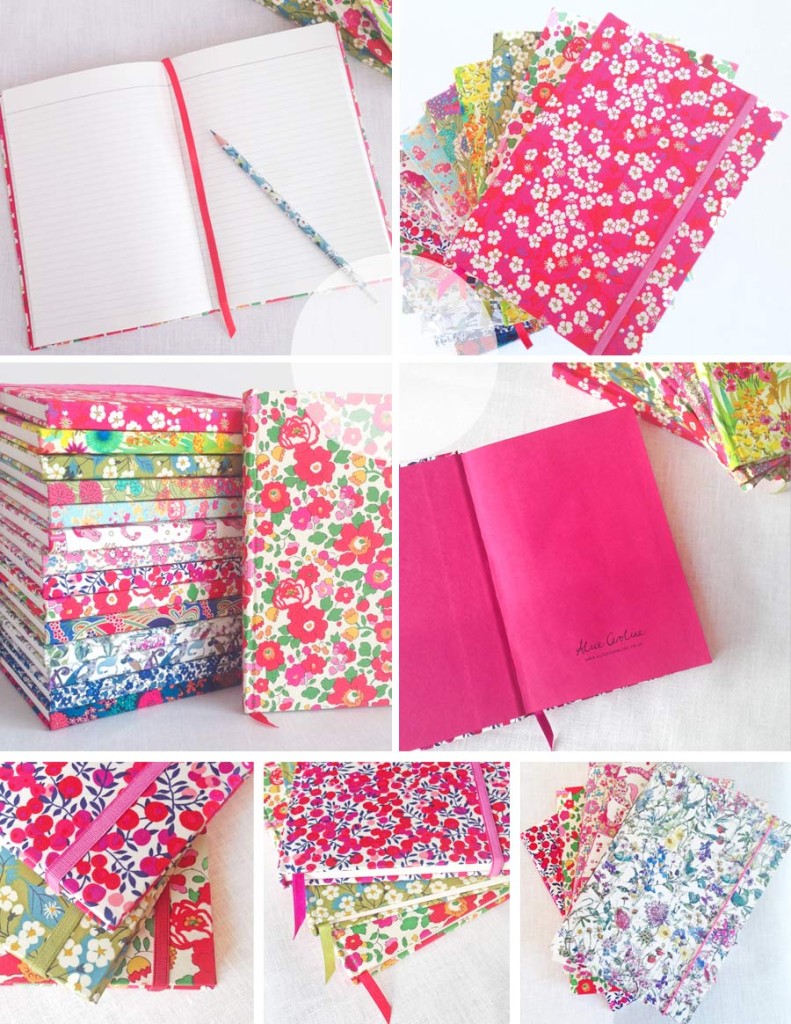 I Love these Liberty Fabric Covered Notebooks - Alice Caroline - Liberty  fabric, patterns, kits and more - Liberty of London fabric online