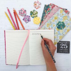 Liberty Fabric Covered Notebook