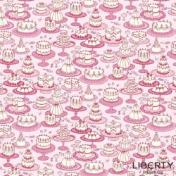 Liberty Quilting Cotton Afternoon Tea ซี