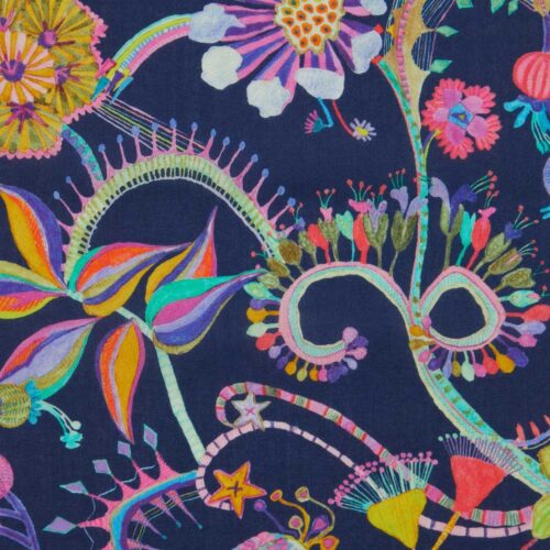 Liberty Fabric Tana Lawn Beautifully Bizarre A