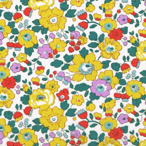 Bespoke Liberty Tana Lawn Fabric Betsy Zest