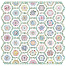 Betsy's Bouquet Liberty EPP-quilt