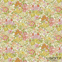 Parterre fleuri en coton matelassé Liberty B