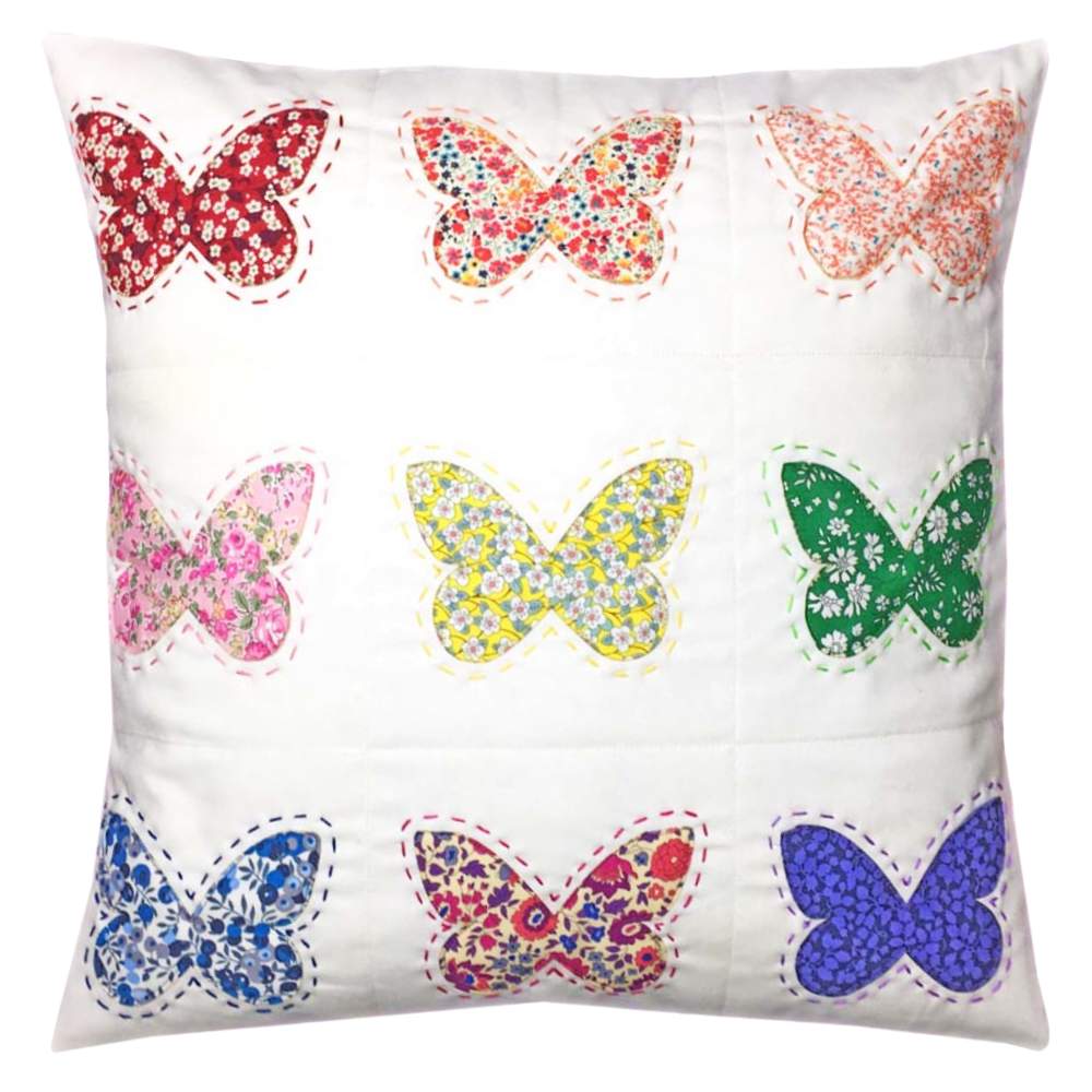 Liberty Butterfly Applique Pude