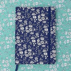 Caderno coberto de tecido Liberty | Tinta Capel