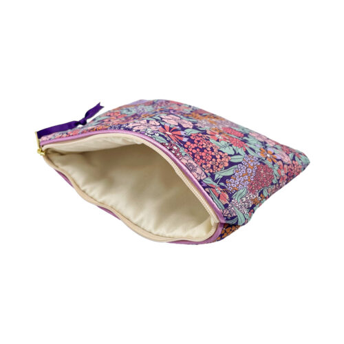 Alice Caroline Travel pouch Zip Purse In Ciara Purple