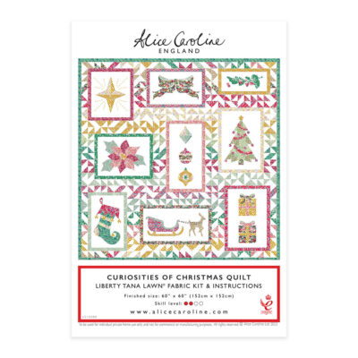 Christmas Full Quilt Kit With Liberty Fabric