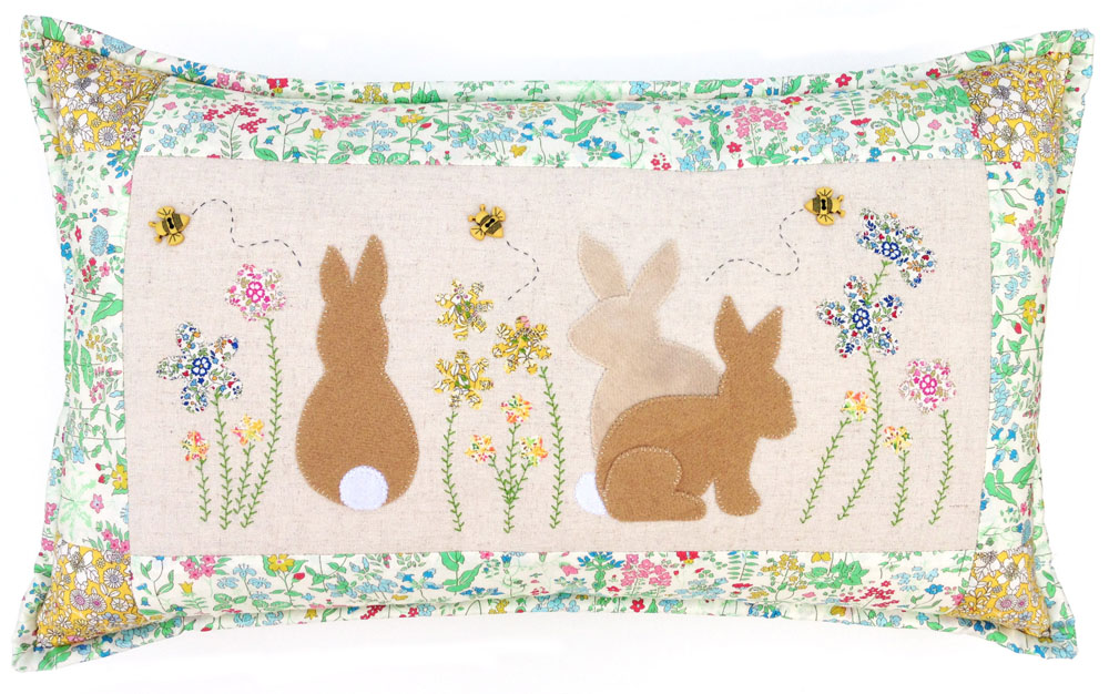 Liberty Easter Bunny Cushion