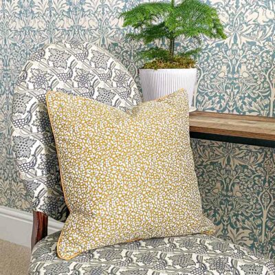 Feather Meadow Liberty cushion cover