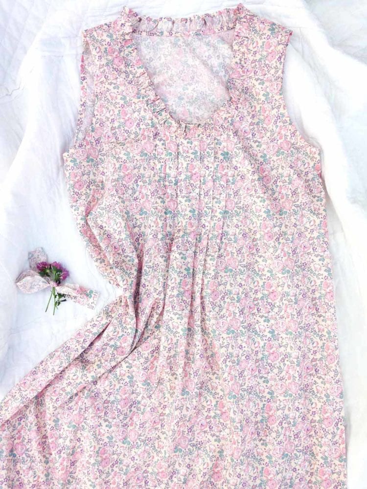 Gorgeous Liberty Nightdress - Alice Caroline - Liberty fabric, patterns,  kits and more - Liberty of London fabric online