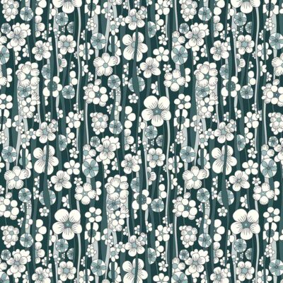 Liberty Quilting Floral Waterfall A