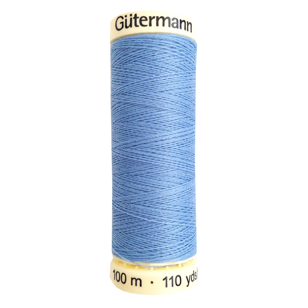 Gütermann 100% Polyester 100m Thread - Col: 143 Light Blue