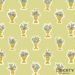 Liberty 绗缝棉质 Jardiniere 现货 B