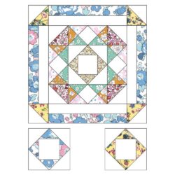 Kaleidoskop Quilt Block 8 Kit