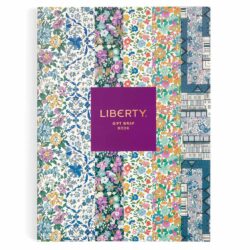 Geschenkpapier mit Liberty-Print