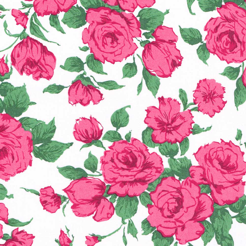 Liberty Carline Rose C Fabric | Tana Lawn | Liberty Classics