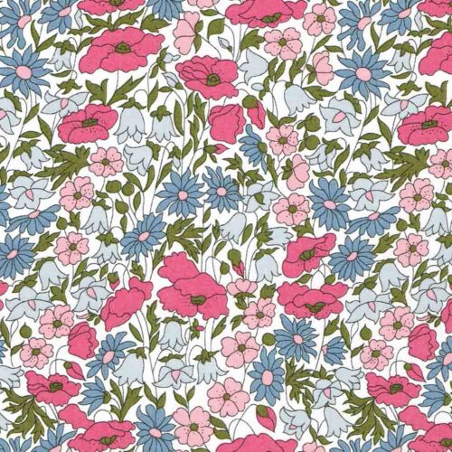 Liberty Fabric Tana Lawn Poppy and Daisy R