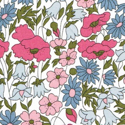 Liberty Fabric Tana Lawn Poppy and Daisy R - Image 2