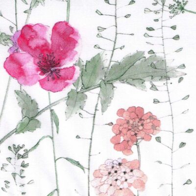 Liberty Pink Poppy Floral