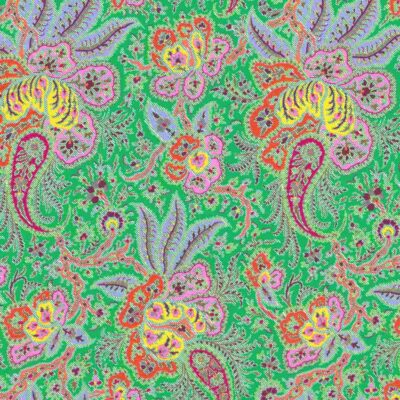 Liberty Fabric Kaleidoscopic Floral A