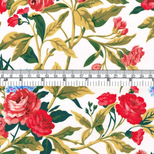 Liberty Tana Lawn SS24 Red Rose Print