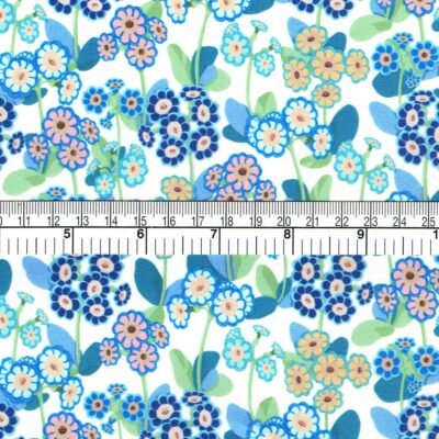 Liberty Fabric SS24 Blue Floral