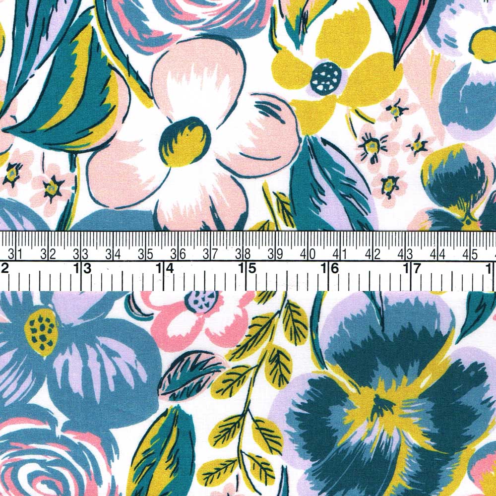 Liberty Fabric Tana Lawn Riviera B 1m Remnant (R) - Alice Caroline -  Liberty fabric والنقوش والأطقم والمزيد - قماش Liberty of London عبر الإنترنت