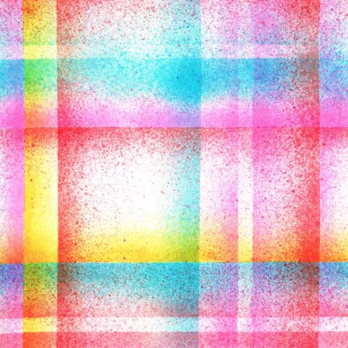 Liberty Fabric Technicolour Check A