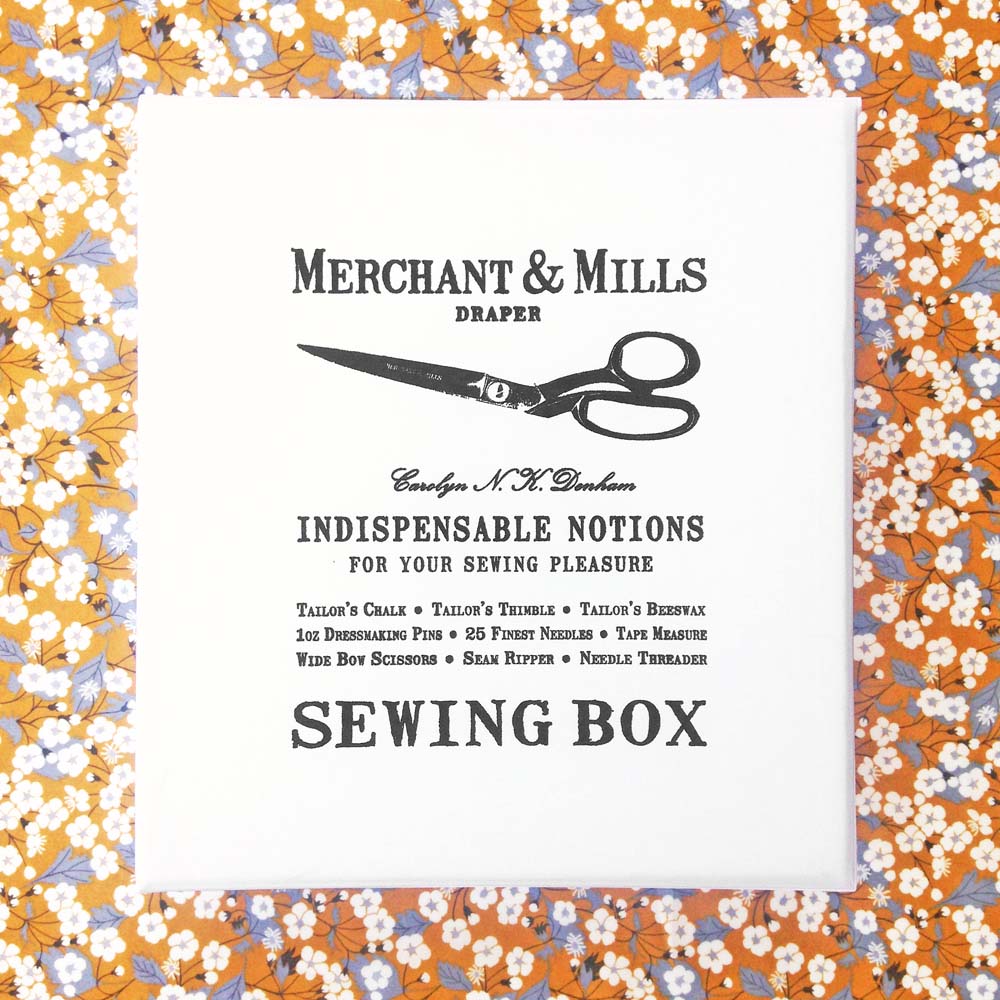 Merchant & Mills -ompelulaatikko | Lyhytavarasetti