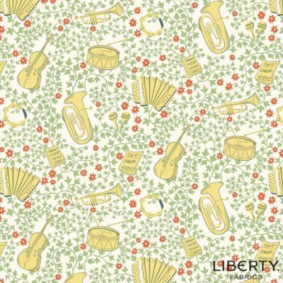 Liberty Quilting Cotton Musical Meadow B