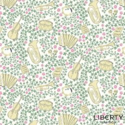 Liberty Quilting Coton Musical Meadow C