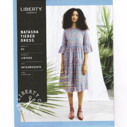 Liberty Dress Pattern Natasha Tiered Dress B Sizes 14-22