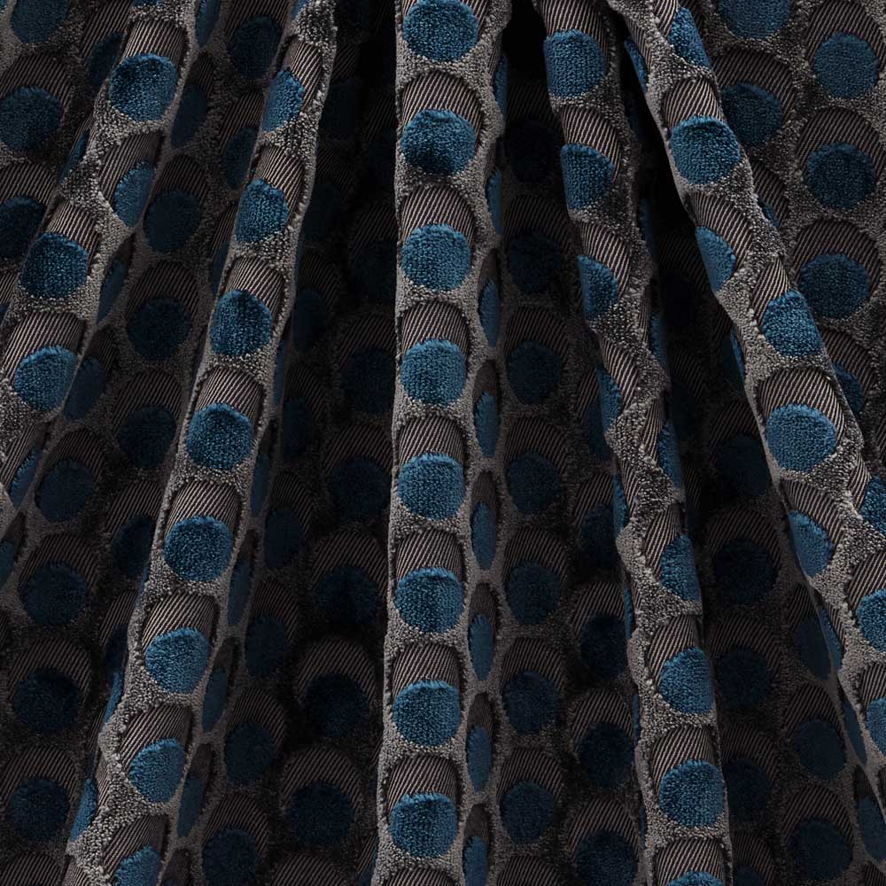 Liberty Interiors Fabric Ottoman Spot Lapis C Cut-Pile Velvet - Alice  Caroline - Ύφασμα Liberty, σχέδια, κιτ και άλλα - Ύφασμα Liberty of London  online