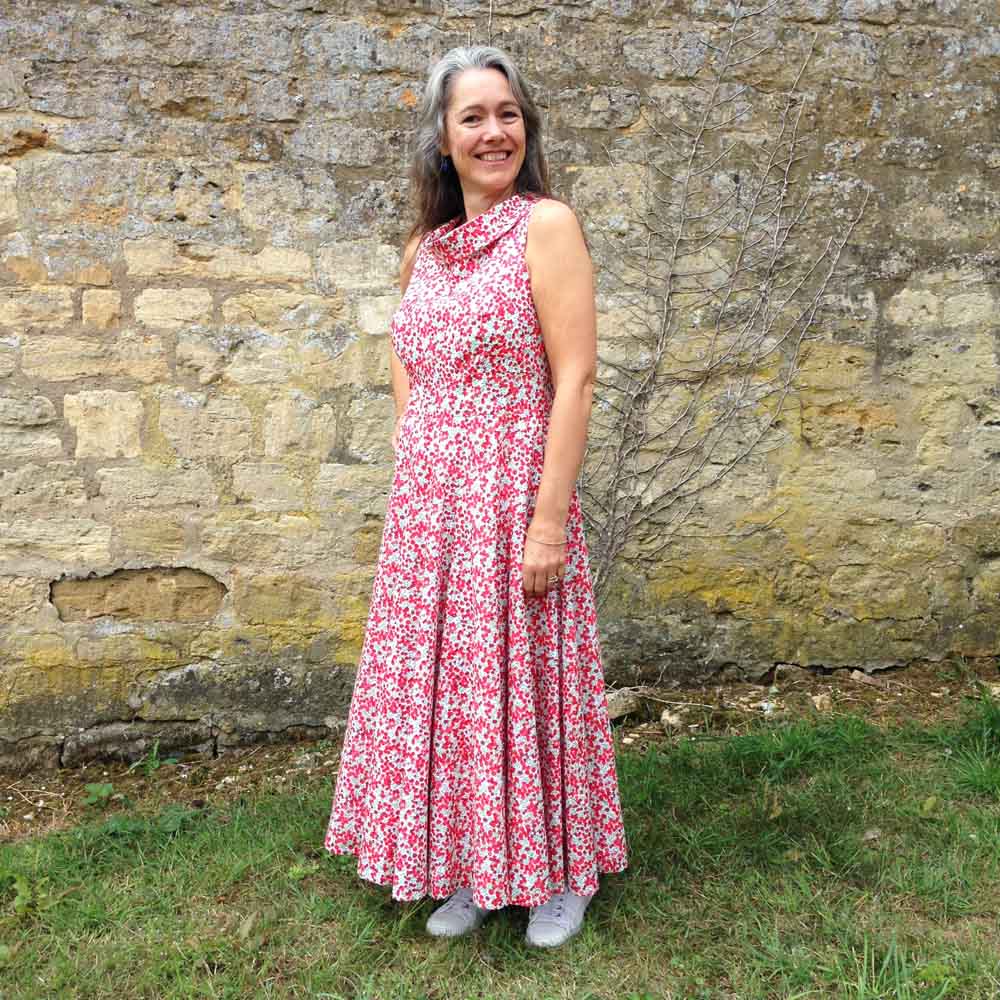 Εορταστικό φόρεμα Wiltshire - Alice Caroline - Ύφασμα Liberty, σχέδια, κιτ  και άλλα - Ύφασμα Liberty of London online