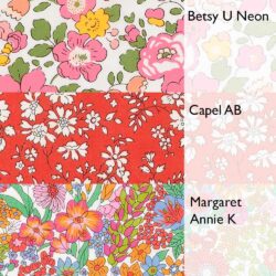 Pacote Pinks and Reds Liberty Tana Lawn Fat Quarter