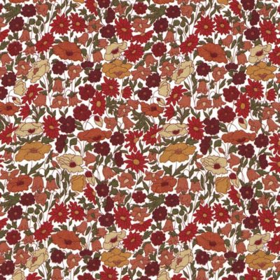 Liberty Tana Lawn Fabric Poppy Forest D