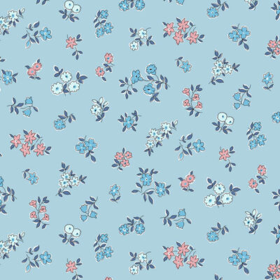 Liberty Quilting Cotton Posy Sprig D