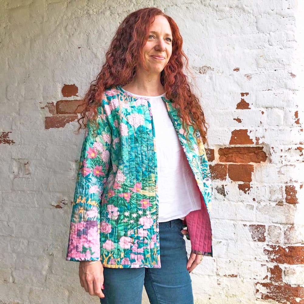 Quilted Liberty Jacket - Alice Caroline - Liberty fabric, patterns, kits  and more - Liberty of London fabric online