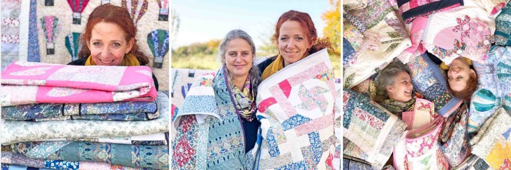 Quilt SOS-Besuch im SOS-Kinderdorf Islice – Alice Caroline –  Liberty-Stoffe, Muster, Kits und mehr – Liberty of London-Stoffe online
