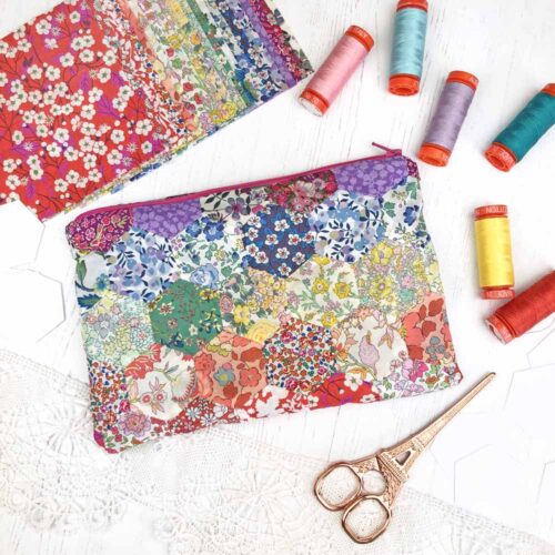 English Paper Piecing Starter Kit Rainbow