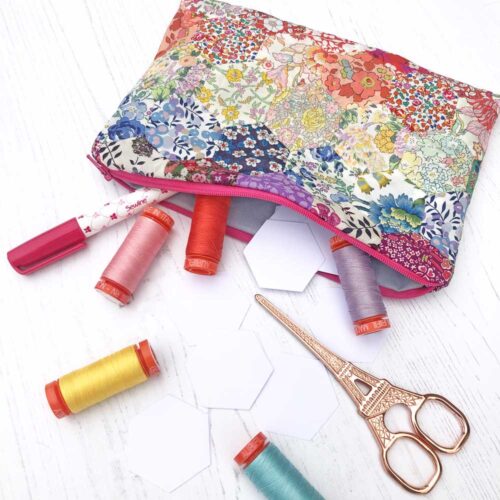 PATTERN : EPP Hexagon Pouch Pattern - Image 2