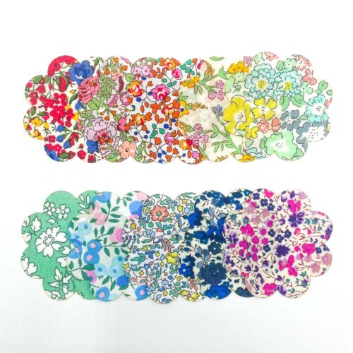 rainbow liberty tana lawn flower shapes