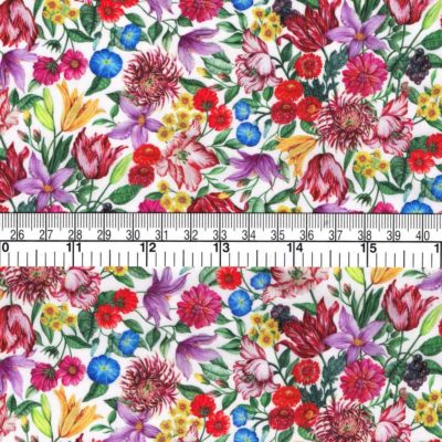 Liberty Fabric bright busy floral