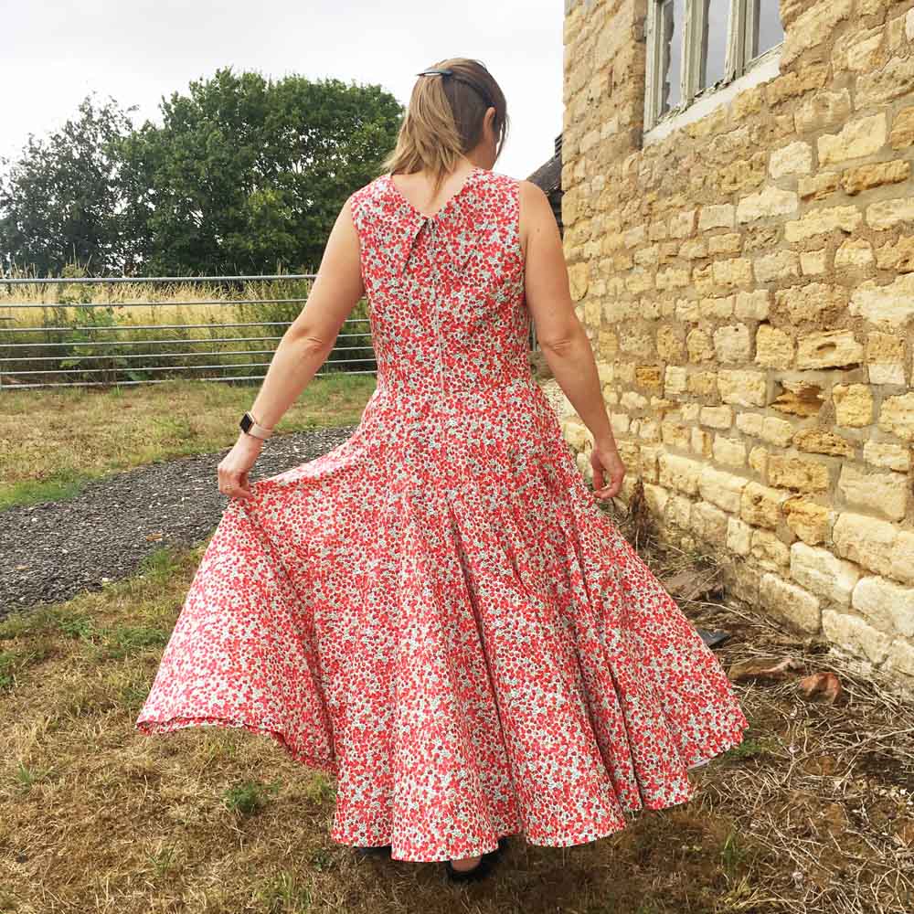 Festive Wiltshire Dress