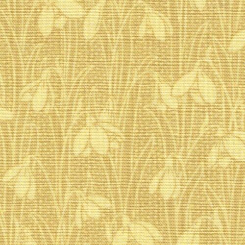 Liberty Yellow Snowdrop Print