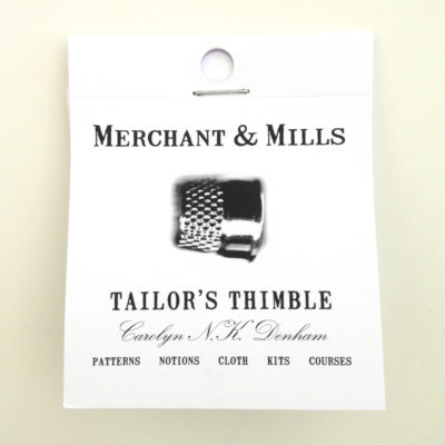 Merchant & Mills koperen kleermakersvingerhoed